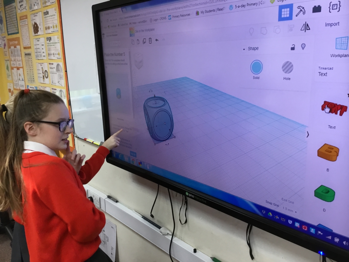 3D Printing in Primary Schools - 3D Design and Printing at St Monica's Primary School, Flixton, Manchester